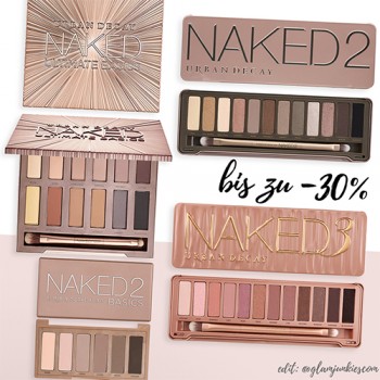 Angebot Bis Zu Rabatt Auf Urban Decay Cosmetics Naked Lidschatten Paletten