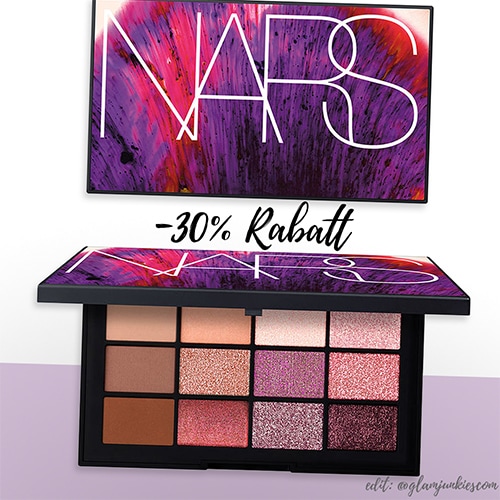 Angebot 30 Rabatt Auf Die Nars Cosmetics Ignited Lidschatten Palette Glam Junkies