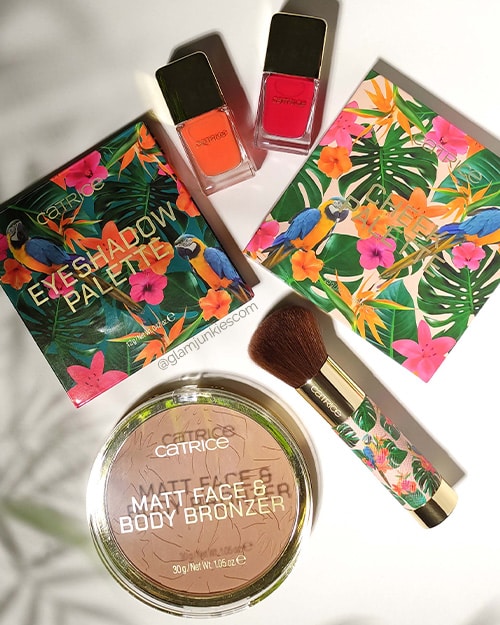 Edition CATRICE Swatches] Limited Exotic ⋆ Collection Tropic