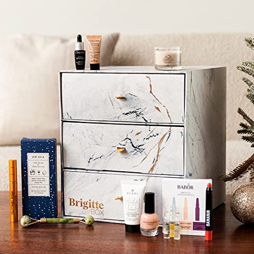 Brigitte Box Premium Adventskalender 2022 | Premium Beauty Adventskalender für Frauen im Wert von über 550€