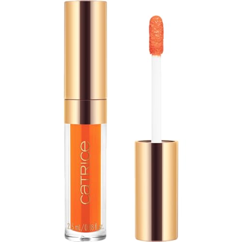 Catrice SEEKING FLOWERS Hydrating Lip Stain, Lippenstift, Nr. C01, Orange, vegan, ohne Parfüm, ölfrei, ohne Alkohol, 2er Pack (2x2.5ml)