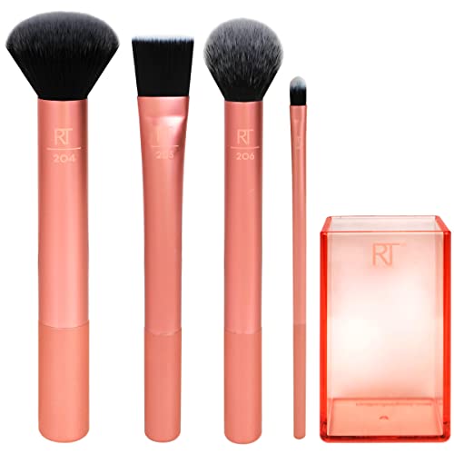 Real Techniques Flawless - Basis Pinsel-Set, 1er Pack (1 x 4 Stück)