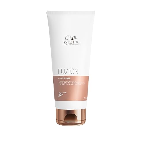 Wella Professionals Fusion Intense Repair Conditioner - tiefenreparierende Haarspülung mit Aminosäuren - intensive Haarpflege für kaputtes Haar - glättender Deep Conditioner gegen Haarbruch - 200 ml