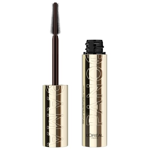 L'Oréal Paris Mascara, Wimperntusche für extra Definition und extra Volumen, Mit Panorama-Bürste und Panorama Effekt, Volume Million Lashes, Brown (Braun), 1 x 10,5 ml