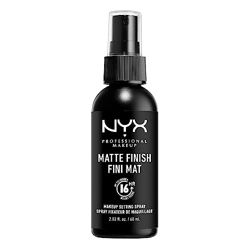 NYX Professional Makeup Setting Spray, Langanhaltende Textur, Fixierendes Spray, Leichte, vegane Formel, Matte Finish, 60 ml