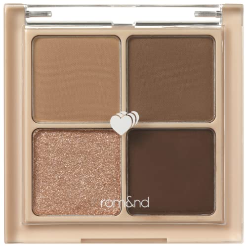 rom&nd Better Than Eyes 03 DRY RAGRAS | Basics Eyeshadow Palette | Velvety Texture| long-lasting makeup | 6.5g /0.21oz