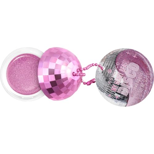 essence MY HEART BEATS DISCO discoball lipgloss, Nr. 01, Pink, pflegend, glänzend, vegan, ohne Parabene, ohne Mikroplastikpartikel, Nanopartikel frei, 4er Pack (4x4.5g)